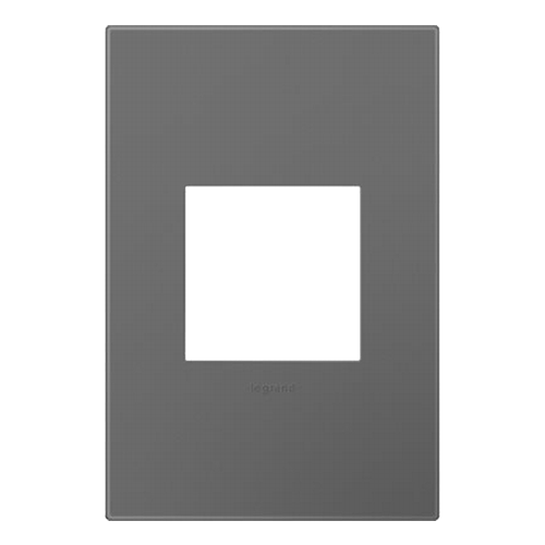 Legrand Mylinc 2M Matt Grey Plate With Frame, 6763 51